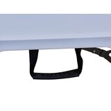 thumbnail of Buffettisch Gartentisch Klapptisch zusammenklappbar faltbar weiß grau 180x70x74cm NIKOLAUS