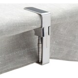 thumbnail of Lot de 4 pinces pour nappe en acier inoxydable Fackelmann Tecno