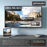 thumbnail of Primewire 8k HDMI Kabel 2.1 - Flachbandkabel Ultra High Speed II Ethernet, 8K UHD II, 3D TV, eARC, HDR10+ 120 Hz mit DSC, 7680 x 4320, Verlegekabel