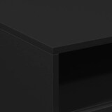 thumbnail of Mesa de centro con luces LED negro 50x49x40 cm