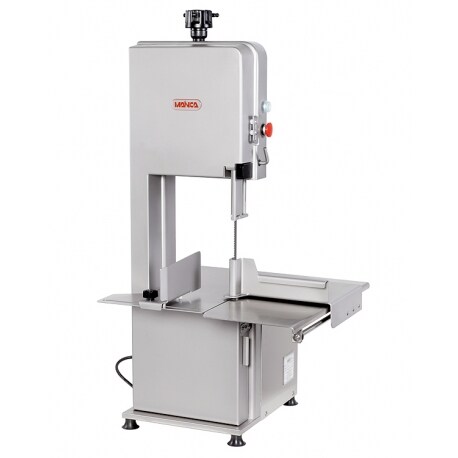 Sierra Mainca BC-1800 con chasis indeformable, Monofásico, Media mesa móvil