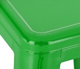 thumbnail of 2er Set Barhocker DOLAN - Metall Grün 43x43x76 cm | Barstuhl Tresenhocker Tresenstuhl Kneipenhocker Kneipenstuhl