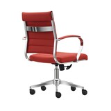 thumbnail of Bureaustoel Cádiz Rood