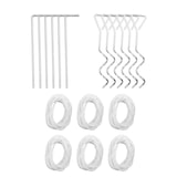 thumbnail of Carpa plegable 6x3 m cenador de jardín con altura ajustable en 3 niveles bolsa de transporte anti-UV y marco de acero para patio terraza