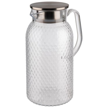 APS sap-/waterkan, Ø 10 cm, H: 19 cm, 1 liter, polycarbonaat, transparant