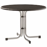 thumbnail of SIEGER 236/ Boulevard klaptafel, Ø 100cm, grafiet