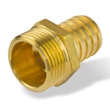 thumbnail of Messing Schlauchtülle 14 mm x 3/8 Zoll AG