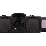 thumbnail of InLine® Outdoor-Steckdosenleiste, 6-fach Schutzkontakt, IP44, mit Schalter, 5m