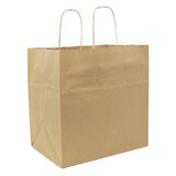 thumbnail of MONOUSO - Saco Papel Kraft com Asas Torcidas 80 g/m² 26+17x26cm (250 Uds)
