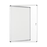 thumbnail of BI-OFFICE Vitrine d'intérieur en aluminium, surface magnétique - Format : 98,1 x 72 cm