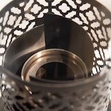 thumbnail of Camino a bioetanolo biocamino da tavolo TOLOSA Nero Oro D20 x H49,5 interno esterno