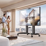 thumbnail of ONKRON Soporte TV con Ruedas, Altura Regulable, para Pantallas 70-110", hasta 130 kg, VESA 1000x600, Pie de TV Universal TS2821-B Negro