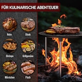 thumbnail of GUSSKÖNIG Grillrost aus Gusseisen mit Beinen D 30cm