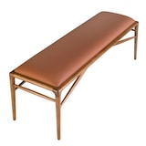 thumbnail of Angel Cerdá Banqueta polipiel marrón 5112C