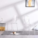 thumbnail of MELODIEsedia moderna in policarbonato trasparente colore Trasparente