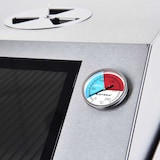 thumbnail of Stalgast Edelstahl Elektro-Griddleplatte als Tischgerät mit Deckel, 800x700 mm, gerillte Grillfläche, Serie 700 ND