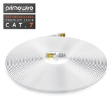 thumbnail of Primewire LAN-Kabel CAT.7, RJ-45 (Ethernet), CAT 7 Flachband U/FTP Gigabit Netzwerkkabel 10 Gbit/s Patchkabel - 10m