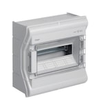 thumbnail of HAGER VE112E | Caja distribución vector VE superficie con 1 fila 12 IP55