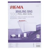 thumbnail of SIGMA Envelop, C4, zonder venster, zelfklevend, wit, 100 stuks