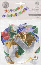thumbnail of 1 Grußkette 1,9 m "Joyeux Anniversaire"