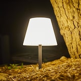thumbnail of Lumisky Lampe de table solaire à poser ou à piquer LADY SPIKE H62cm Acier Gris