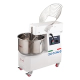 thumbnail of GastroHero Spiral-Teigknetmaschine PROFI 33 L, 230 V, variabler Kopf, mit Rollen – robust & leistungsstark