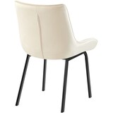 thumbnail of Cadeira de jantar Saranda creme/veludo