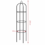 thumbnail of Deuba 2er Set Rosensäule 200 x 40 x 40cm