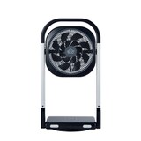 thumbnail of Ventilador de piso plegable, ahorrador de espacio, silencioso, con control remoto, 16 aspas, 8 velocidades, con temporizador, oscilación, rotación