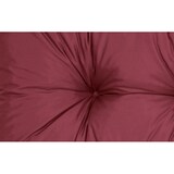 thumbnail of TexDeko Garden Palettenkissen 120x80x18cm wasserabweisend In- & Outdoor Sitzkissen gesteppt Sitzauflage für Europaletten  (Bordeaux)