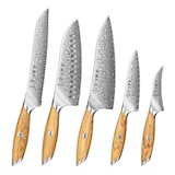 thumbnail of Hezhen - Damascus messenset 5-delig - X01 Flagship series