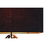 thumbnail of SalesFever Stehleuchte | Gestell Treibholz / Schirm Leinen | B 40 x T 20 x H 155 cm | Natur – Schwarz