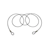 thumbnail of METRO PROFESSIONAL Câble de sécurité, acier/PVC, 10 m, 2 boucles, noir