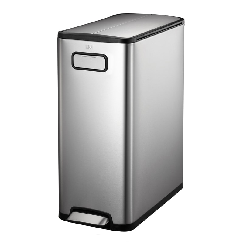EKO RVS-afvalemmer Roestvrij-staal 297 mm 487 mm 685 mm zilver