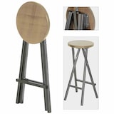 thumbnail of FUN STAR  Stahl/Kiefer Barhocker, klappbar