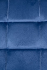thumbnail of Décoshop26 - Set aus 4 modernen und bequemen Esszimmerstühlen in blauem Samtstoff und schwarzem Metall 10_0001789