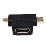 thumbnail of VALUE HDMI T-Adapter, HDMI  - HDMI Mini + HDMI Micro