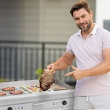 thumbnail of Royal Catering Doppel Elektro Grillplatte - 100 cm - glatt - 2 x 3.200 W