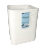thumbnail of Starpak 50 Siegelschalen, XPS 1400 ml 4,2 cm x 24,5 cm x 26,5 cm weiss laminiert