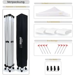 thumbnail of Marktzelt 3x3m - mit 3 Wänden - Orange