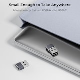 thumbnail of USB auf USB C Adapter für iPhone Typ C Buchse zu USBA Stecker Ladegerät Netzteil für iPad 10 Mini 7 Air 6,Apple Watch 8 9 10 11,Samsung S25