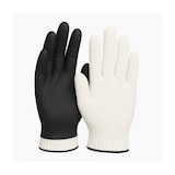 thumbnail of Lot 50 Gants en Nitrile Jetable + 1 Paire Gants Anti chaleur Protection Coton Réutilisable BBQ PIT BOSS