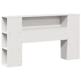 thumbnail of vidaXL Kopfteil mit Stauraum Weiß 150 cm Massivholz Kiefer