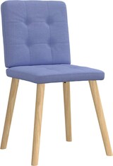 thumbnail of vidaXL Esszimmerstühle 2 Stk. Jeansblau Stoff