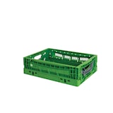 thumbnail of GILAC Caisse pliable empilable Lift-Lock - 400 x 300 - 11 L - Vert G030012