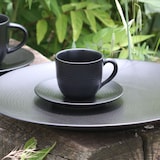 thumbnail of Avet Conjunto de 6 chávenas de café com pires incluído HMLOHAN BLK-41.