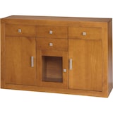 thumbnail of APARADOR 3 Puertas y 4 cajones, en pino macizo, color cerezo.