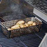 thumbnail of CHEFGASTRO BBQ Gemüsekorb S, Grillwok | 31,5x13,5cm | Edelstahl