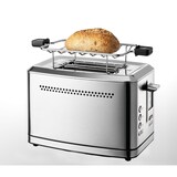 thumbnail of Solis Zwei-Schlitz Toaster, Brötchenaufsatz, Wiedererhitzungsfunktion, Countdown
