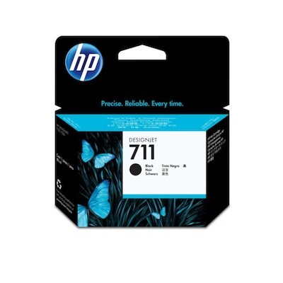 HP 711XL Noir Cartouche d'encre ORIGINALE - CZ133A